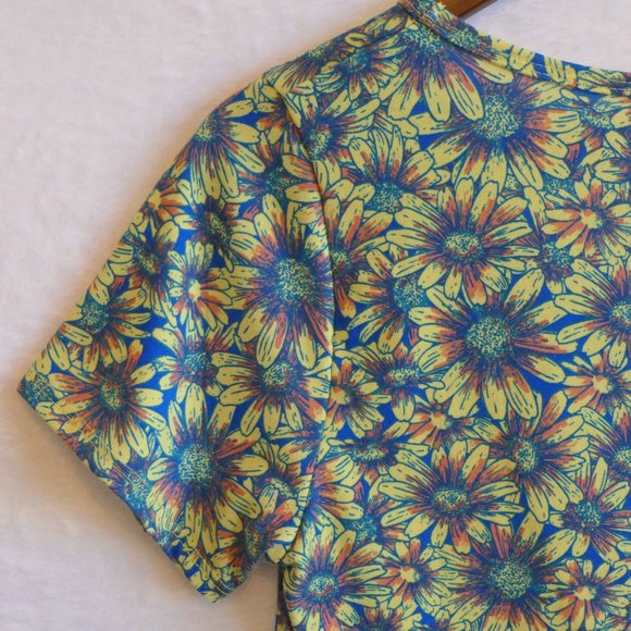 LuLaRoe Classic T Sunflower Print - XS - Picture 7 of 8